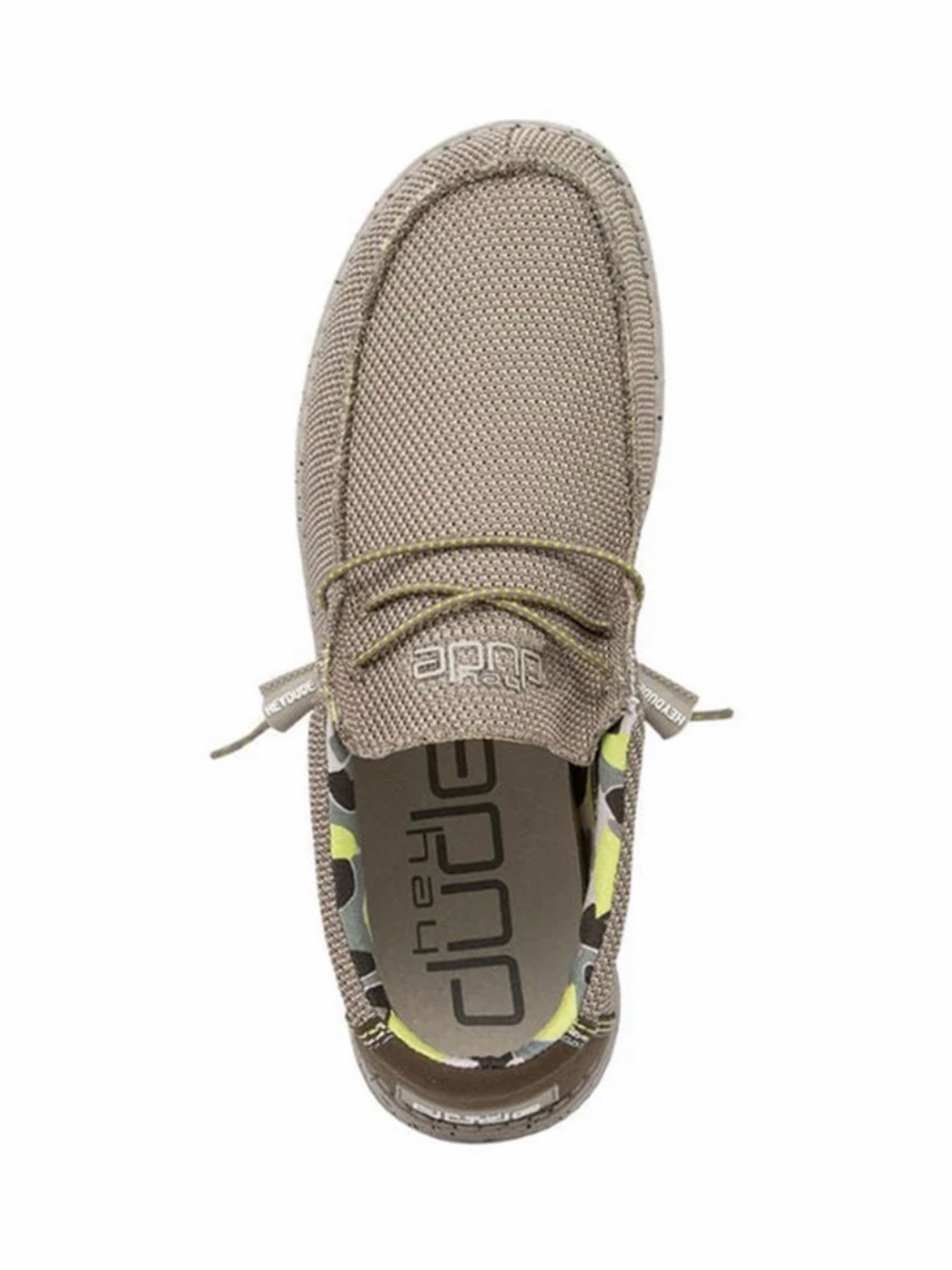 HEY DUDE WALLY SOX CAMEL MENS Size: 12